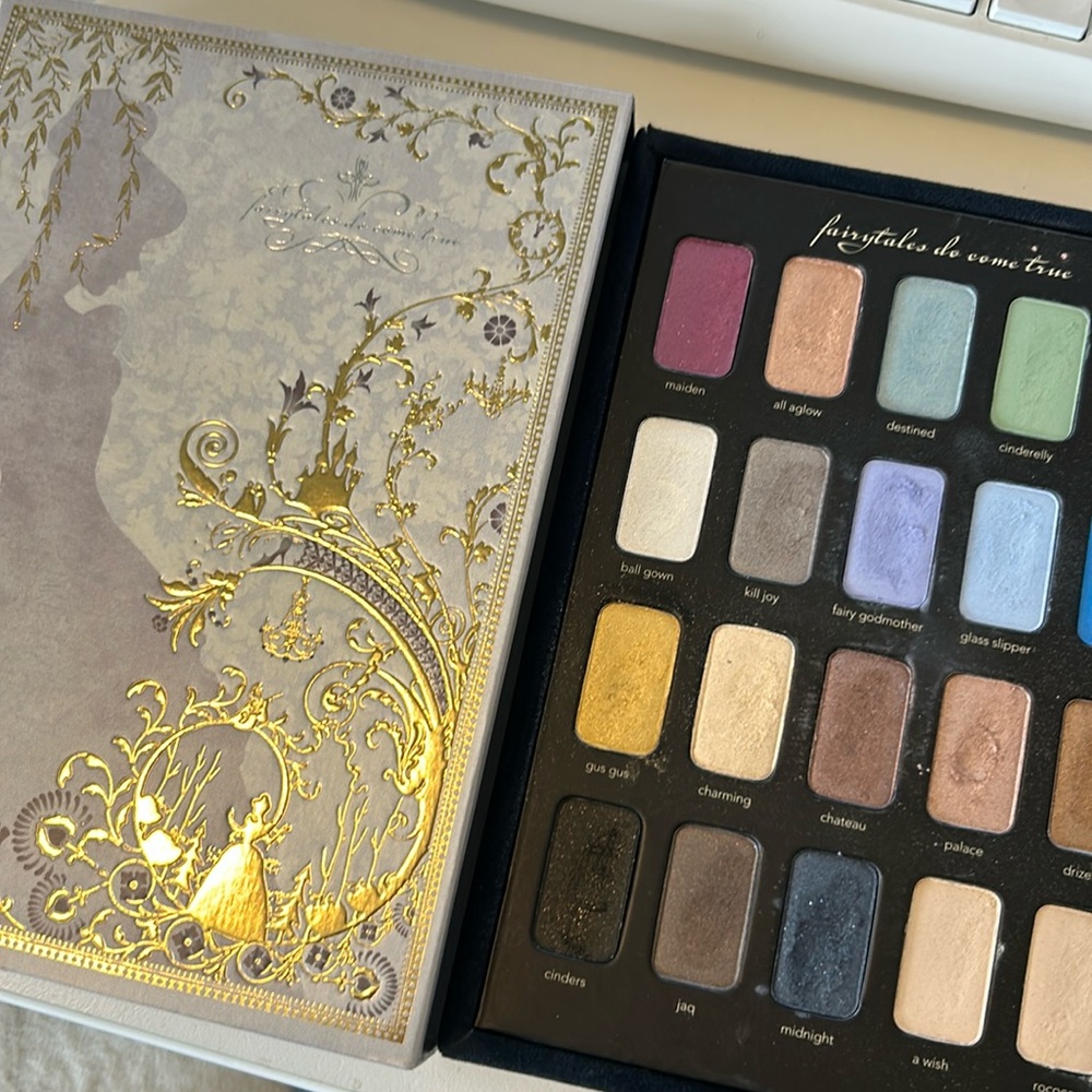 Disney Cinderella Storybook Eyeshadow Palette (Used)